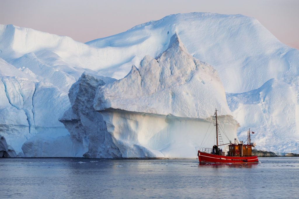 Ice landscapes of Greenland