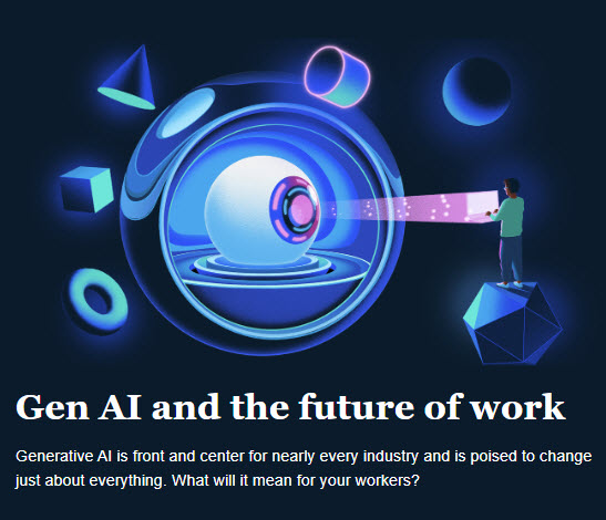 McKinsey & Company: Five Fifty, five minute summary or 50 minute deep dive into Generative AI and the future of work