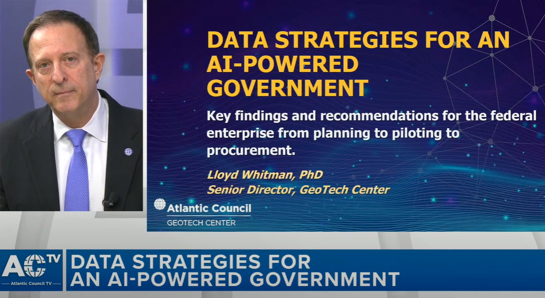 Atlantic Council: Data strategies for an AI-powered government