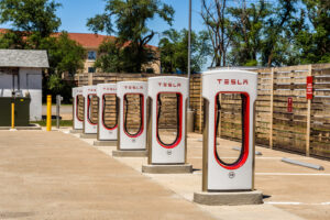 Multiple Tesla charging stations in Arizona