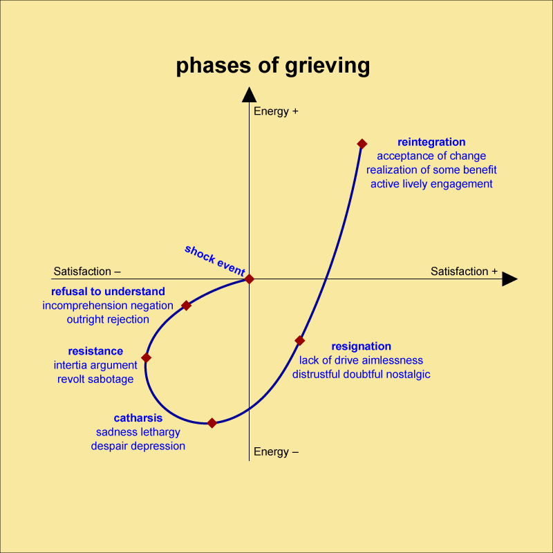 Five stages of grief (and climate anxiety)