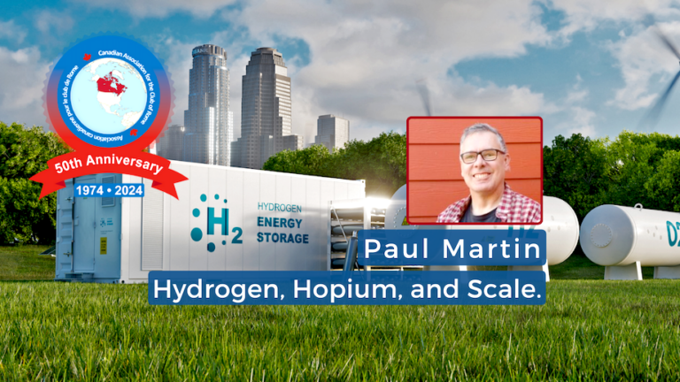 Paul Martin's presentation on Hydrogen, Hopium, and Scale