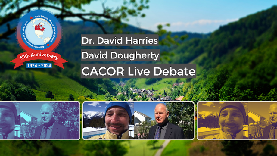 Tom Dougherty and David Harries | Inaugural CACOR Live Debate