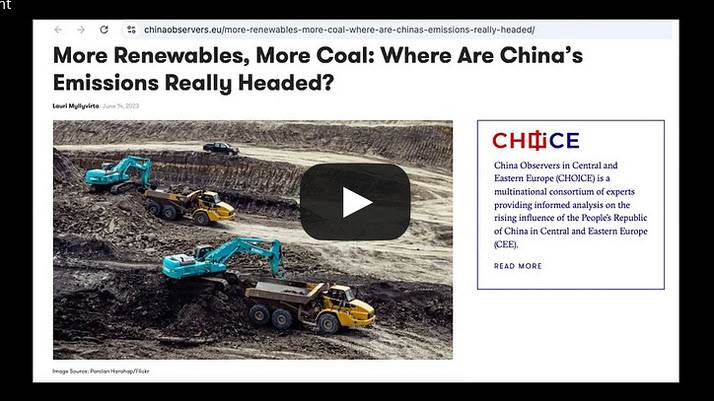 Nature Bats Last Whither China Renewables And Emissions The Story Of